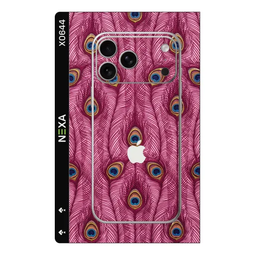 Premium Other Phones Skin - Wholesale | Nexa Skins — X0644 - Other (peacock, feathers, pink)