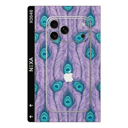 Premium Other Phones Skin - Wholesale | Nexa Skins — X0646 - Other (peacock, feathers, teal)