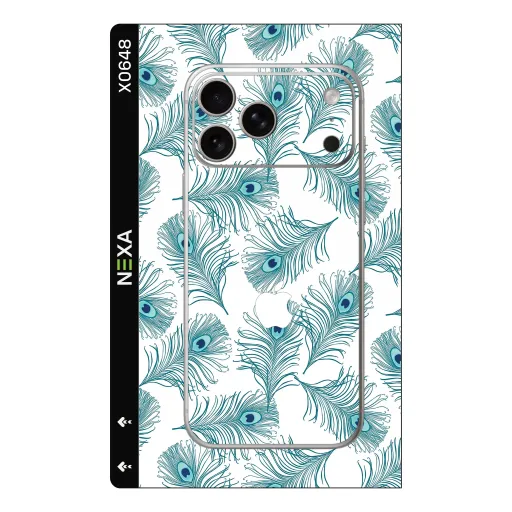 Premium Other Phones Skin - Wholesale | Nexa Skins — X0648 - Other (peacock, feathers, botanical)