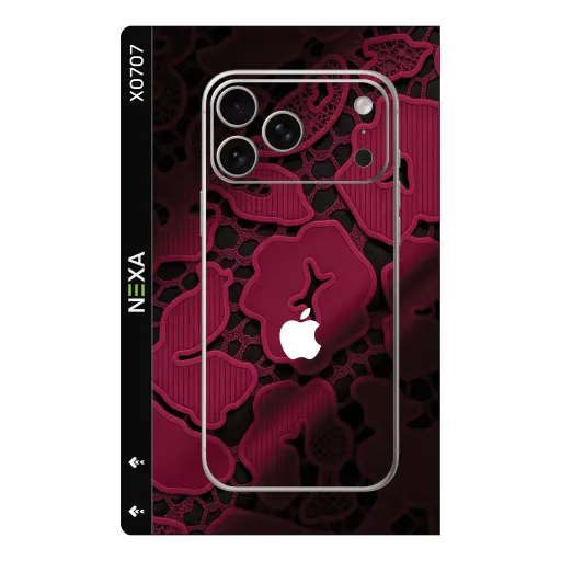 Premium Other Phones Skin - Wholesale | Nexa Skins — X0707 - Other (lace, burgundy, maroon)
