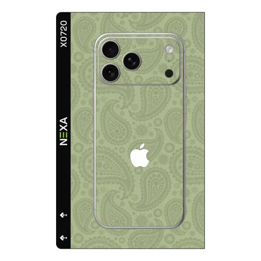 Premium Other Phones Skin - Wholesale | Nexa Skins — X0720 - Other (paisley, sage green, boho)