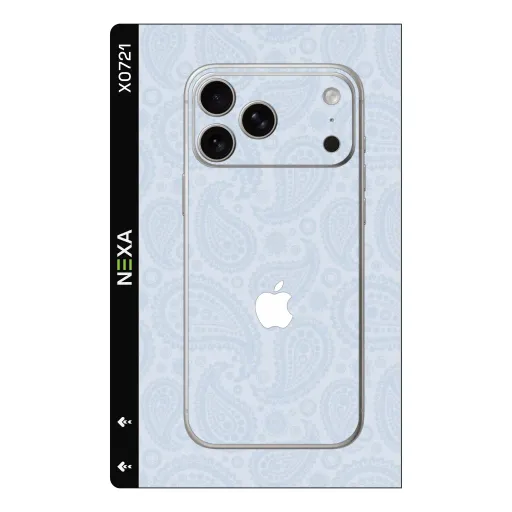Premium Other Phones Skin - Wholesale | Nexa Skins — X0721 - Other (paisley, baby blue, intricate)