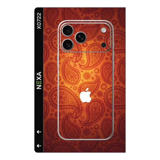 Premium Other Phones Skin - Wholesale | Nexa Skins — X0722 - Other (paisley, orange, bohemian)