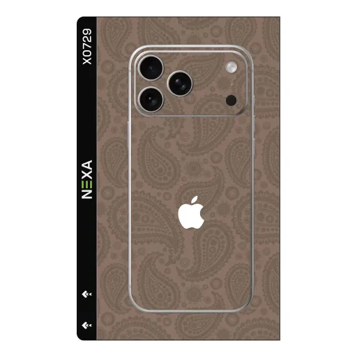 Premium Other Phones Skin - Wholesale | Nexa Skins — X0729 - Other (paisley, brown, vintage)