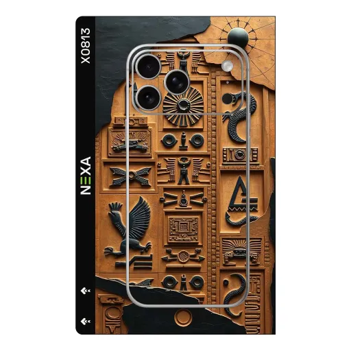 Premium Other Phones Skin - Wholesale | Nexa Skins — X0813 - Other (egyptian, hieroglyphic, antique gold)