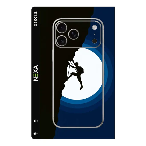 Premium Other Phones Skin - Wholesale | Nexa Skins — X0814 - Other (climbing, mountain, silhouette)