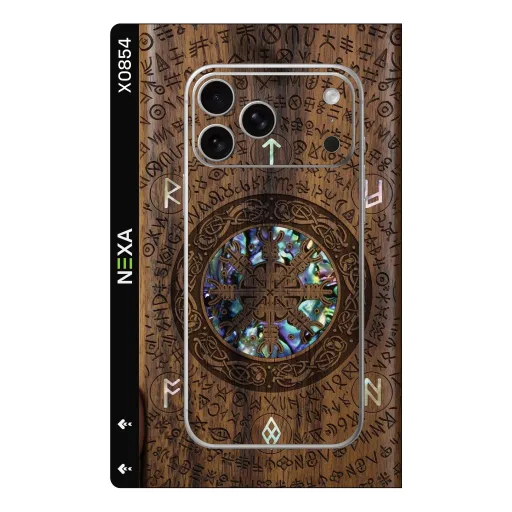 Premium Other Phones Skin - Wholesale | Nexa Skins — X0854 - Other (wood, runes, viking)