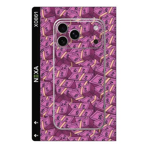 Premium Other Phones Skin - Wholesale | Nexa Skins — X0861 - Other (money, cash, purple)