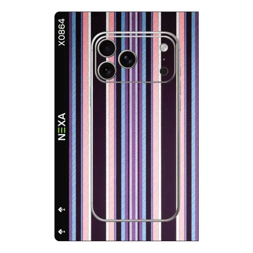Premium Other Phones Skin - Wholesale | Nexa Skins — X0864 - Other (striped, pinstripe, pastel)