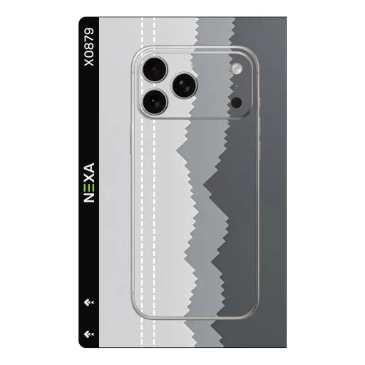 Premium Other Phones Skin - Wholesale | Nexa Skins — X0879 - Other (geometric, monochromatic, zigzag)