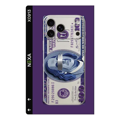 Premium Other Phones Skin - Wholesale | Nexa Skins — X0913 - Other (money, purple, banknote)