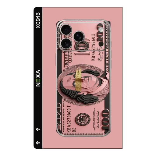 Premium Other Phones Skin - Wholesale | Nexa Skins — X0915 - Other (money, pink, currency)