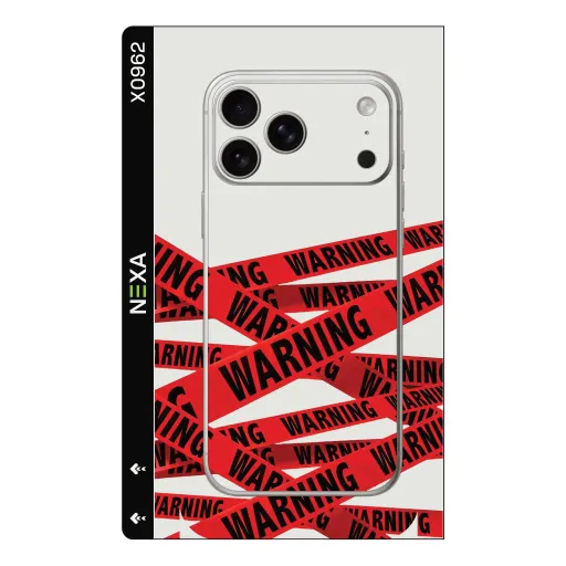 Premium Other Phones Skin - Wholesale | Nexa Skins — X0962 - Other (caution, warning, tape)