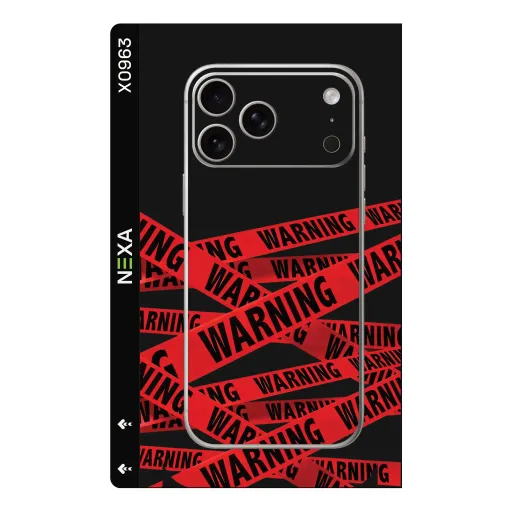 Premium Other Phones Skin - Wholesale | Nexa Skins — X0963 - Other (warning, caution, industrial)
