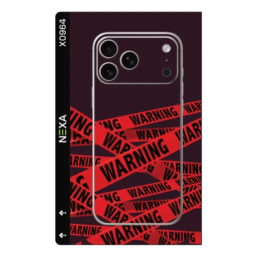 Premium Other Phones Skin - Wholesale | Nexa Skins — X0964 - Other (warning, caution, industrial)