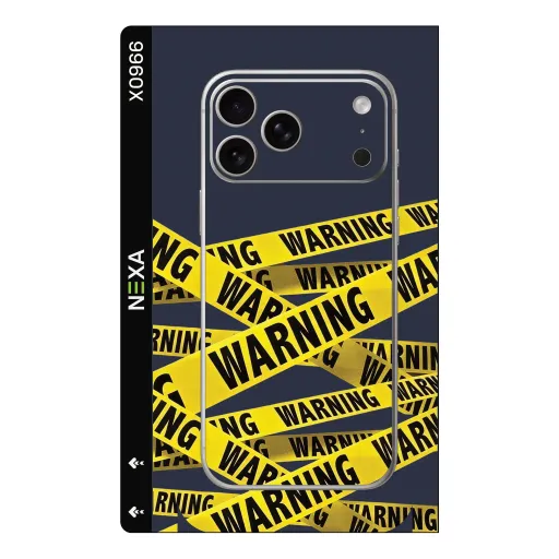 Premium Other Phones Skin - Wholesale | Nexa Skins — X0966 - Other (caution tape, warning, industrial)