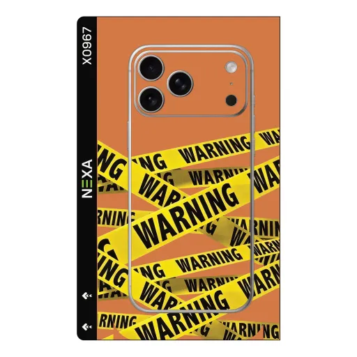 Premium Other Phones Skin - Wholesale | Nexa Skins — X0967 - Other (warning tape, industrial, hazard)