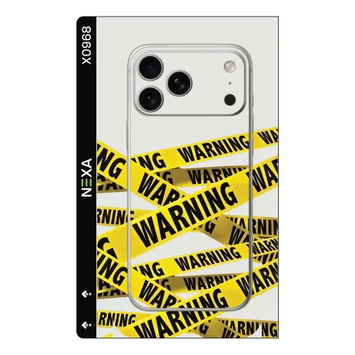 Premium Other Phones Skin - Wholesale | Nexa Skins — X0968 - Other (caution, yellow, industrial)