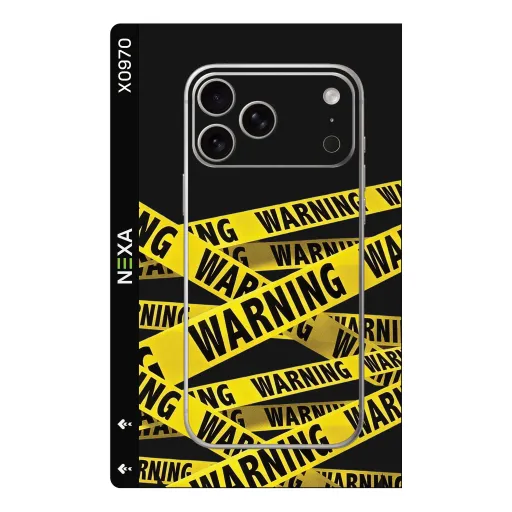 Premium Other Phones Skin - Wholesale | Nexa Skins — X0970 - Other (caution, warning, industrial)