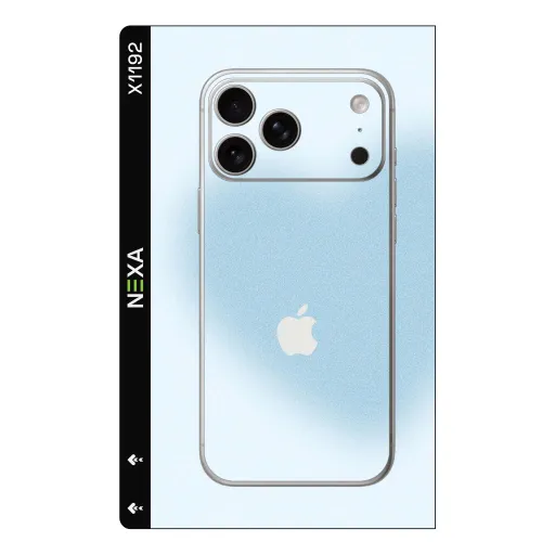 Premium Other Phones Skin - Wholesale | Nexa Skins — X1192 - Other (pastel blue, matte, minimalist)