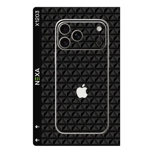 Premium Other Phones Skin - Wholesale | Nexa Skins — X1203 - Other (geometric, matte black, textured)