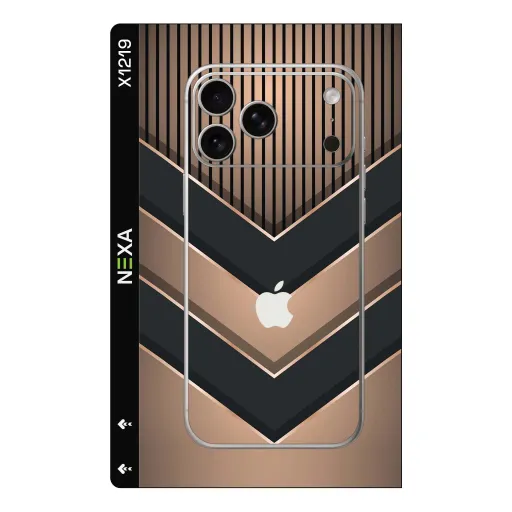 Premium Other Phones Skin - Wholesale | Nexa Skins — X1219 - Other (chevron, geometric, metallic)