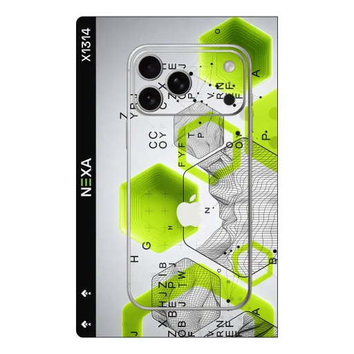 Premium Other Phones Skin - Wholesale | Nexa Skins — X1314 - Other (cybernetic, futuristic, neon green)