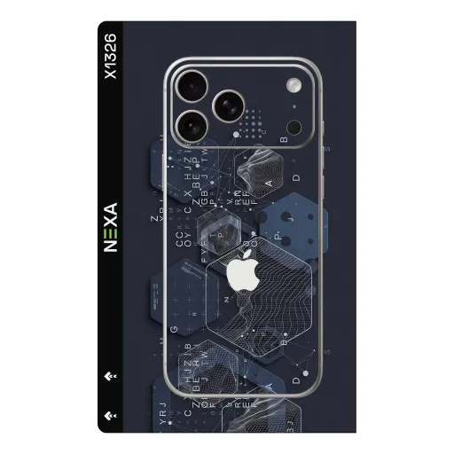 Premium Other Phones Skin - Wholesale | Nexa Skins — X1326 - Other (geometric, technical, dark mode)