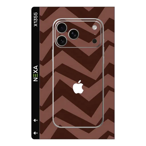 Premium Other Phones Skin - Wholesale | Nexa Skins — X1355 - Other (chevron, geometric, brown)