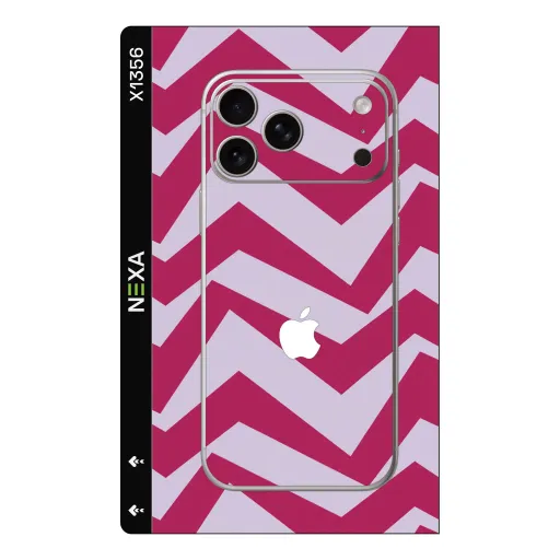 Premium Other Phones Skin - Wholesale | Nexa Skins — X1356 - Other (chevron, zigzag, magenta)