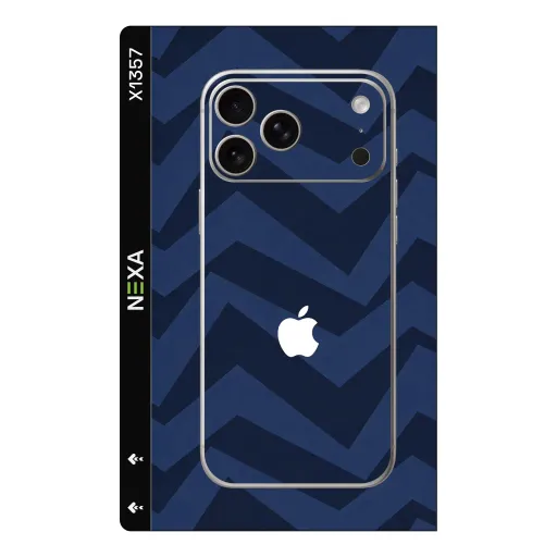 Premium Other Phones Skin - Wholesale | Nexa Skins — X1357 - Other (chevron, navy blue, geometric)