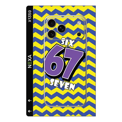 Premium Other Phones Skin - Wholesale | Nexa Skins — X1359 - Other (zigzag, chevron, vibrant)