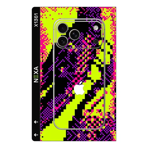 Premium Other Phones Skin - Wholesale | Nexa Skins — X1361 - Other (pixel, neon, glitch)