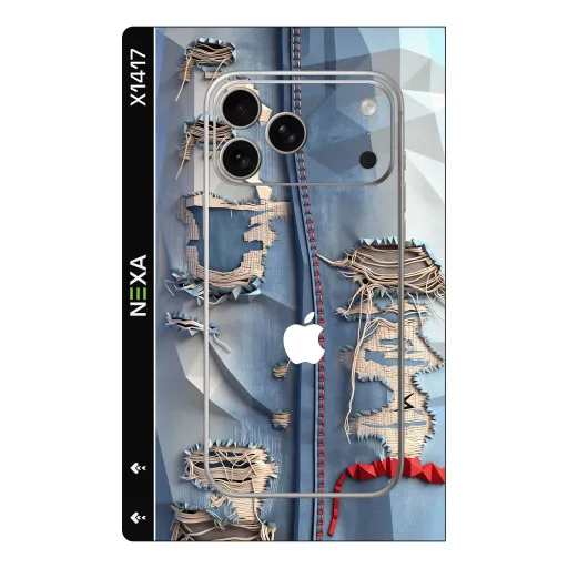 Premium Other Phones Skin - Wholesale | Nexa Skins — X1417 - Other (denim, distressed, jeans)