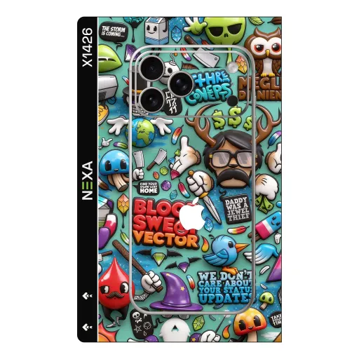 Premium Other Phones Skin - Wholesale | Nexa Skins — X1426 - Other (graffiti, cartoon, pop art)