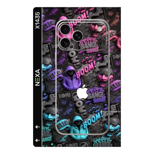 Premium Other Phones Skin - Wholesale | Nexa Skins — X1435 - Other (pop art, comic book, neon)