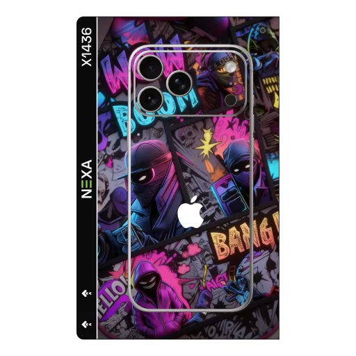 Premium Other Phones Skin - Wholesale | Nexa Skins — X1436 - Other (graffiti, neon, pop art)