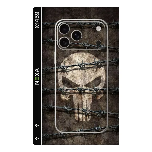 Premium Other Phones Skin - Wholesale | Nexa Skins — X1459 - Other (gritty, punisher, barbed wire)