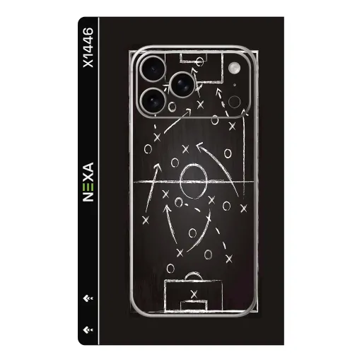 Premium Sport Phones Skin - Wholesale | Nexa Skins — X1446 - Sport (sports, chalkboard, soccer)