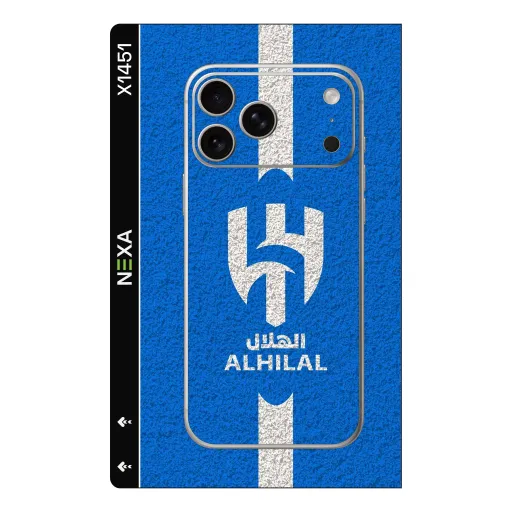 Premium Sport Phones Skin - Wholesale | Nexa Skins — X1451 - Sport (blue, textured, football)
