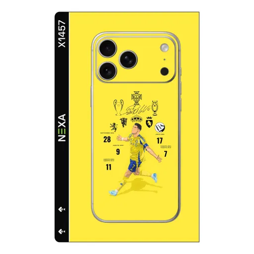 سكن Sport بريميوم لأجهزة Phones - بيع بالجملة | Nexa Skins — X1457 - Sport (yellow, soccer, sports)