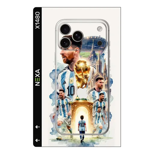 Premium Sport Phones Skin - Wholesale | Nexa Skins — X1480 - Sport (messi, soccer, football)