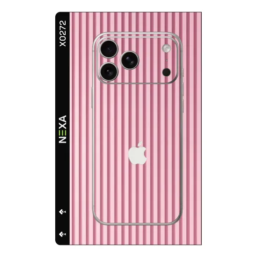 Premium Strip Lines Phones Skin - Wholesale | Nexa Skins — X0272 - Strip Lines (pink, stripes, ribbed)