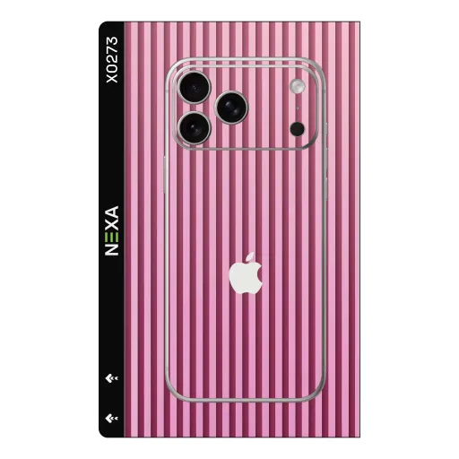 Premium Strip Lines Phones Skin - Wholesale | Nexa Skins — X0273 - Strip Lines (pink, stripes, vertical)