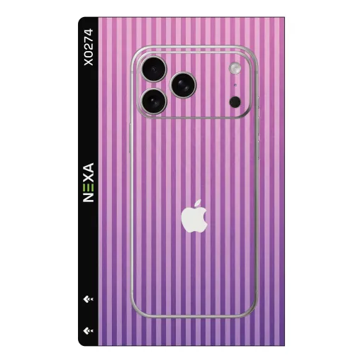 Premium Strip Lines Phones Skin - Wholesale | Nexa Skins — X0274 - Strip Lines (pink, purple, stripes)