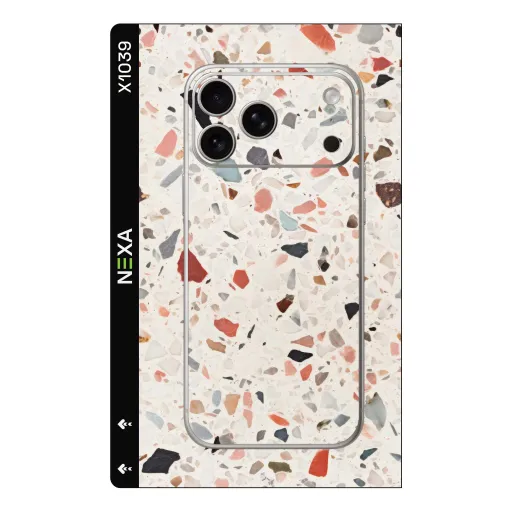 Premium Terrazzo Phones Skin - Wholesale | Nexa Skins — X1039 - Terrazzo (stone, ceramic, mosaic)