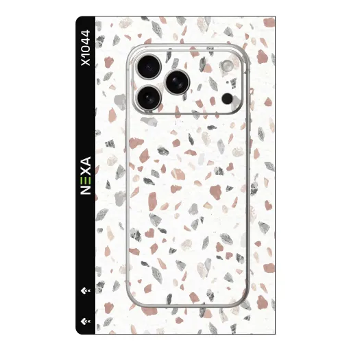 Premium Terrazzo Phones Skin - Wholesale | Nexa Skins — X1044 - Terrazzo (minimalist, stone, speckled)