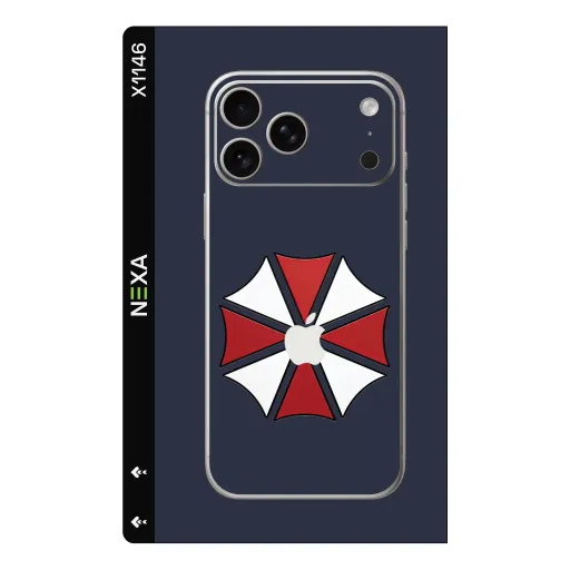 Premium Video Games Phones Skin - Wholesale | Nexa Skins — X1146 - Video Games (resident evil, umbrella corporation, matte)