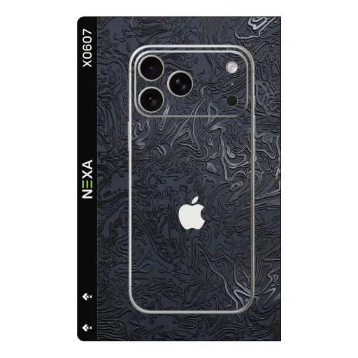 Premium Waves Phones Skin - Wholesale | Nexa Skins — X0607 - Waves (topographic, abstract, matte)