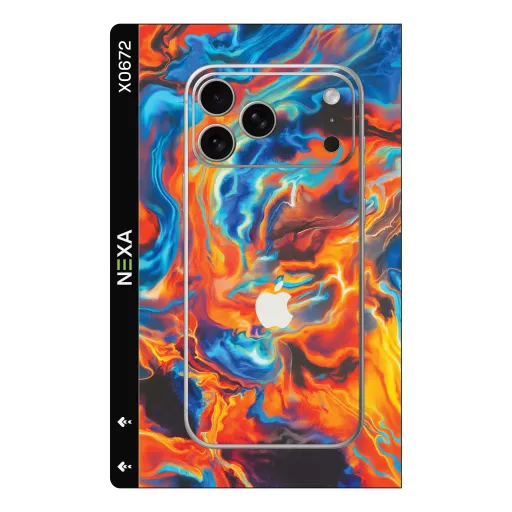 Premium Waves Phones Skin - Wholesale | Nexa Skins — X0672 - Waves (abstract, marble, fluid art)